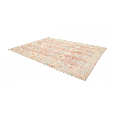 Tappeto Kilim Afghanistan bianco 257x345