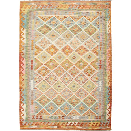 Tappeto Kilim Afghanistan marrone 177x254