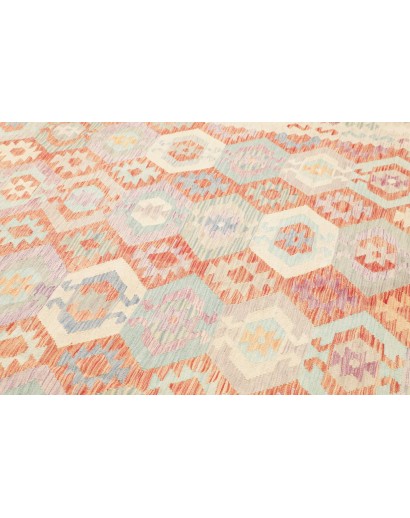 Tappeto Kilim Afghanistan bianco 257x345