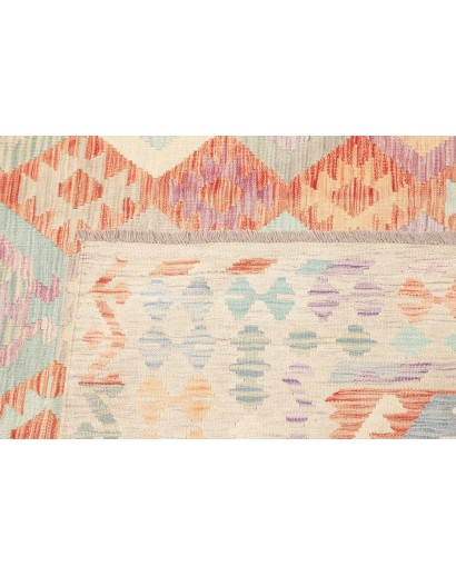 Tappeto Kilim Afghanistan bianco 257x345
