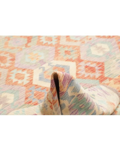 Tappeto Kilim Afghanistan bianco 257x345