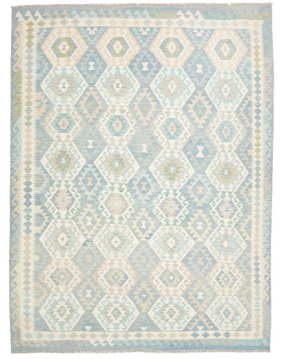 Tappeto Kilim Afghanistan bianco 260x340