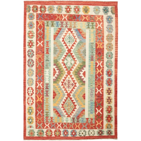 Tappeto Kilim Afghanistan marrone 167x250