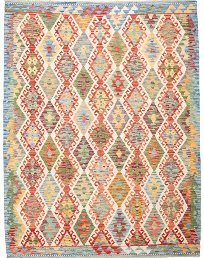 Tappeto Kilim Afghanistan marrone beige 181x237
