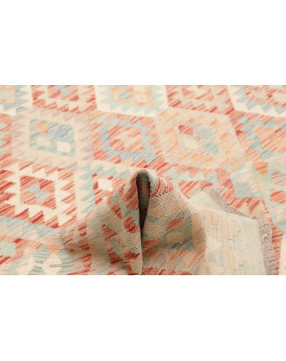 Tappeto Kilim Afghanistan bianco 253x347