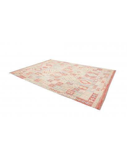Tappeto Kilim Afghanistan bianco 248x350