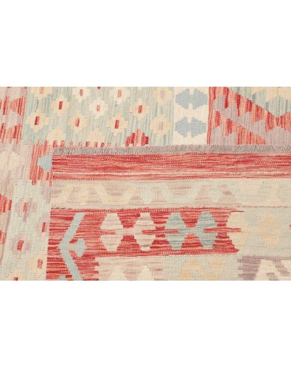 Tappeto Kilim Afghanistan bianco 248x350
