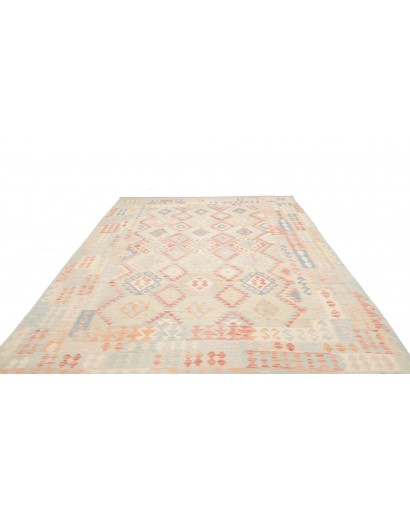 Tappeto Kilim Afghanistan bianco 250x343