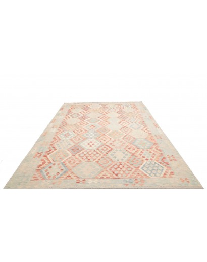Tappeto Kilim Afghanistan bianco 240x348