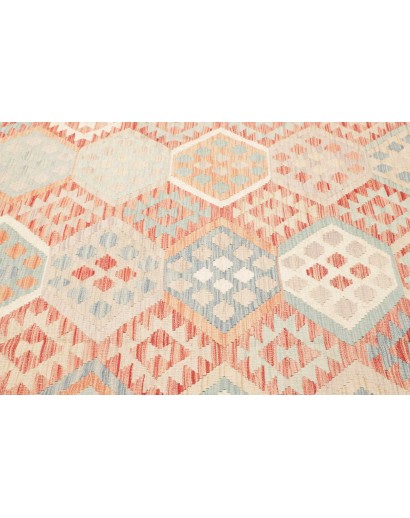 Tappeto Kilim Afghanistan bianco 240x348