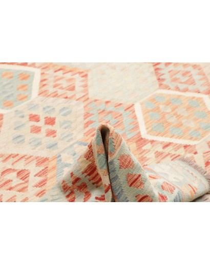 Tappeto Kilim Afghanistan bianco 240x348