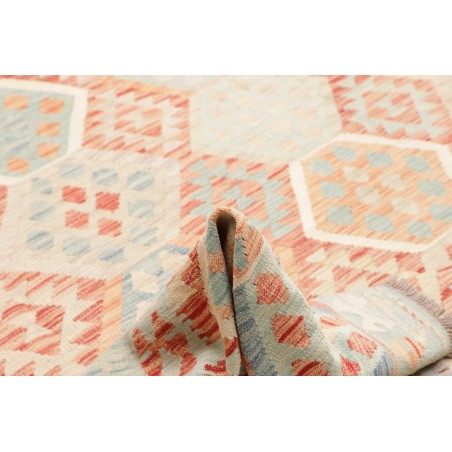Tappeto Kilim Afghanistan bianco 240x348