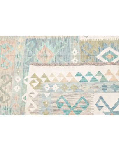 Tappeto Kilim Afghanistan bianco 253x296