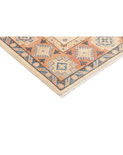 Tappeto Kazak Afghanistan bianco verde 168x244