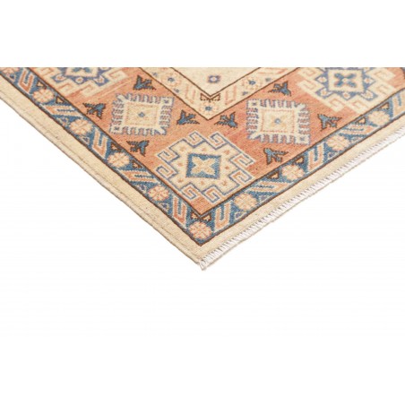 Tappeto Kazak Afghanistan bianco verde 168x244