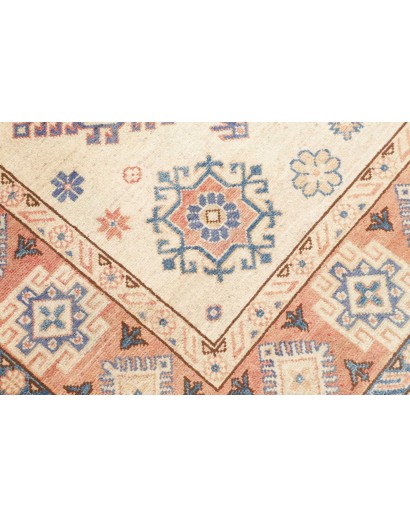 Tappeto Kazak Afghanistan bianco verde 168x244