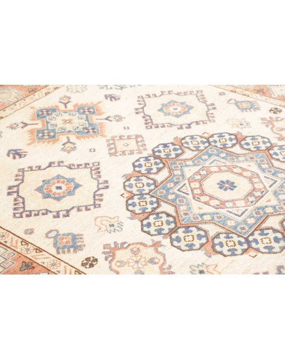 Tappeto Kazak Afghanistan bianco verde 168x244