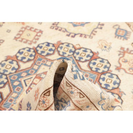 Tappeto Kazak Afghanistan bianco verde 168x244