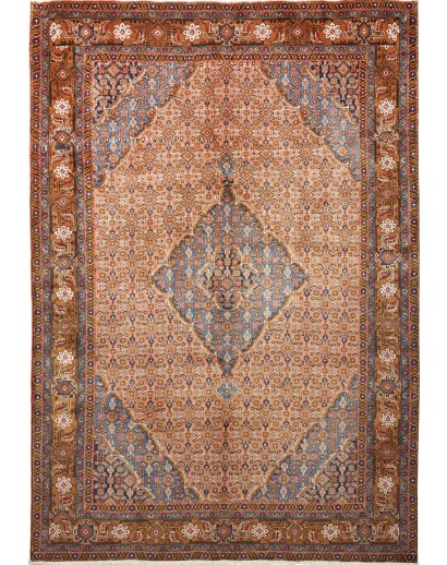 Tappeto Ardabil Persia rosso grigio 200x290