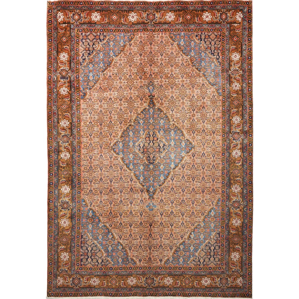 Tappeto Ardabil Persia rosso grigio 200x290 Tappeto Ardabil Persia rosso grigio 200x290