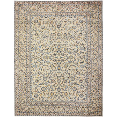 Tappeto Kashan Persia beige giallo 300x400