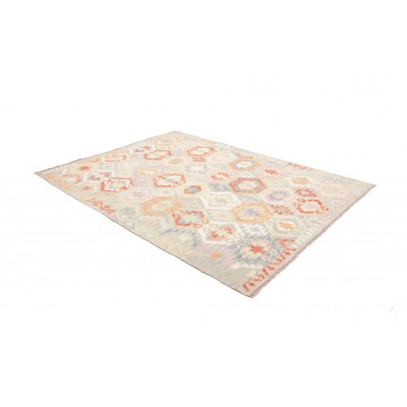 Tappeto Kilim Afghanistan bianco 185x248