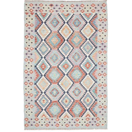 Tappeto Kilim Afghanistan bianco 163x251