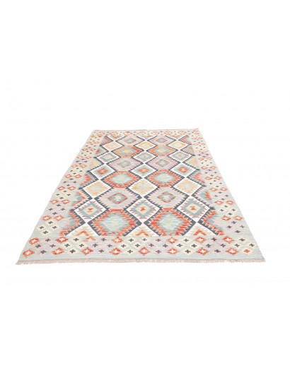 Tappeto Kilim Afghanistan bianco 163x251