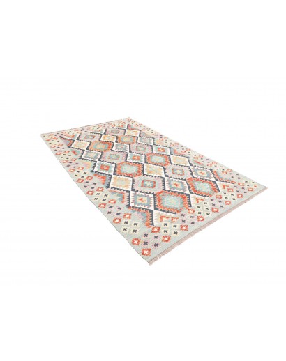 Tappeto Kilim Afghanistan bianco 163x251