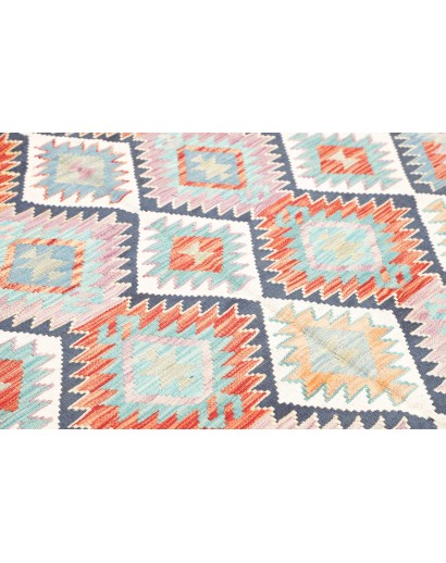 Tappeto Kilim Afghanistan bianco 163x251
