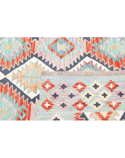 Tappeto Kilim Afghanistan bianco 163x251
