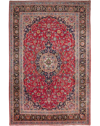 Tappeto Ardakan Persia marrone giallo 196x303