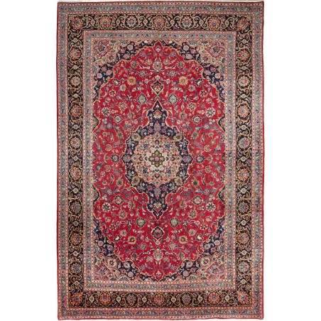 Tappeto Ardakan Persia marrone giallo 196x303