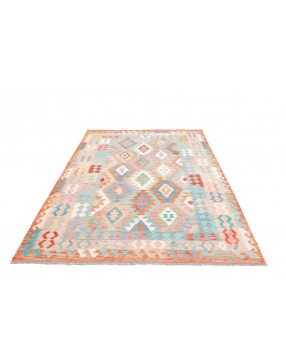 Tappeto Kilim Afghanistan bianco 170x250