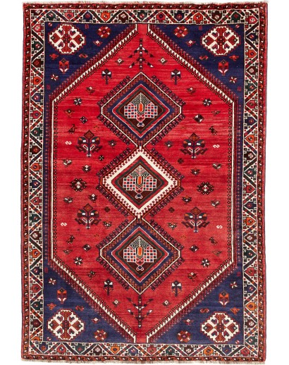 Tappeto Shiraz Persia marrone bianco 160x233