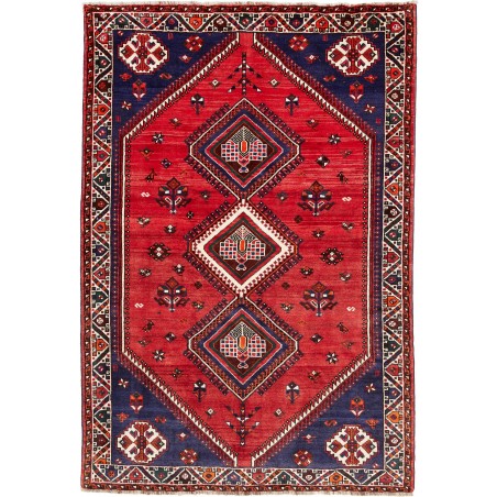Tappeto Shiraz Persia marrone bianco 160x233