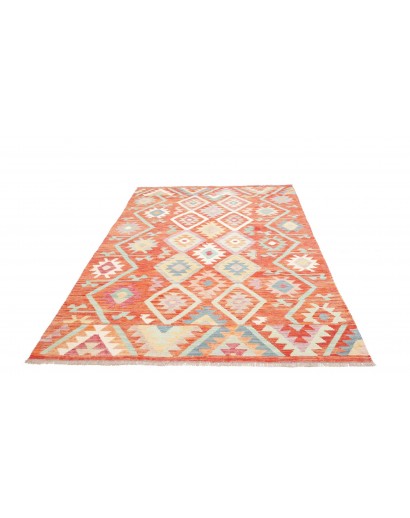 Tappeto Kilim Afghanistan beige marrone 168x254