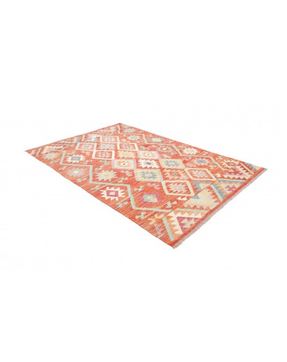 Tappeto Kilim Afghanistan beige marrone 168x254