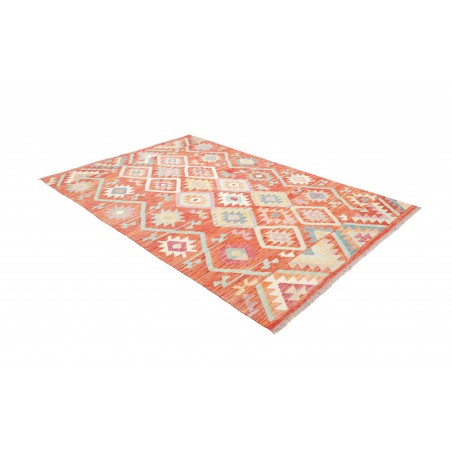 Tappeto Kilim Afghanistan beige marrone 168x254
