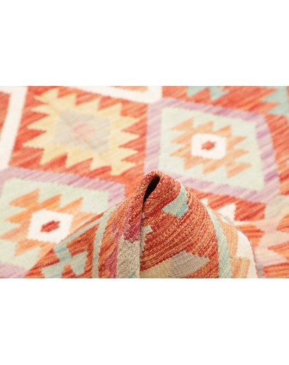 Tappeto Kilim Afghanistan beige marrone 168x254