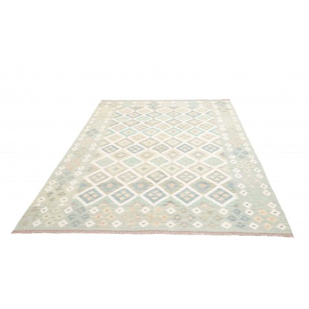Tappeto Kilim Afghanistan bianco 173x242