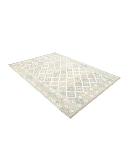 Tappeto Kilim Afghanistan bianco 173x242