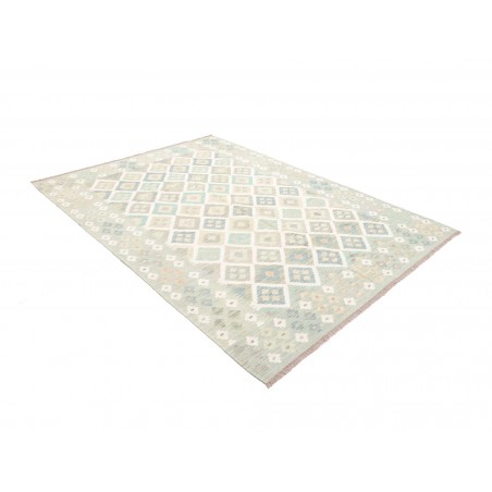 Tappeto Kilim Afghanistan bianco 173x242