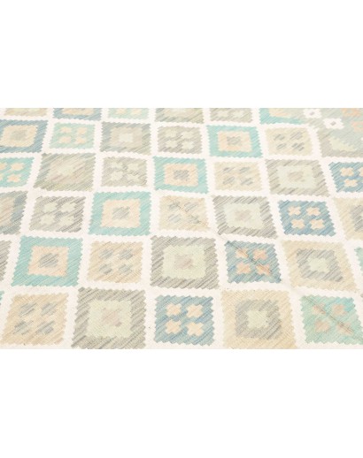 Tappeto Kilim Afghanistan bianco 173x242
