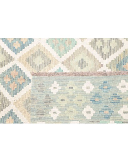 Tappeto Kilim Afghanistan bianco 173x242