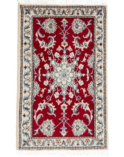 Tappeto Nain Kashmar Persia beige grigio 60x90