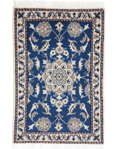 Tappeto Nain Kashmar Persia beige bianco 60x90