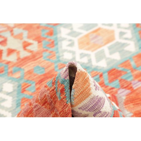Tappeto Kilim Afghanistan beige rosso 173x245
