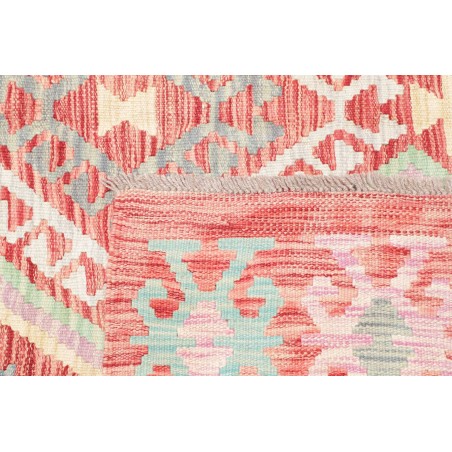 Tappeto Kilim Afghanistan giallo rosso 172x240