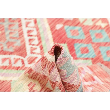 Tappeto Kilim Afghanistan giallo rosso 172x240